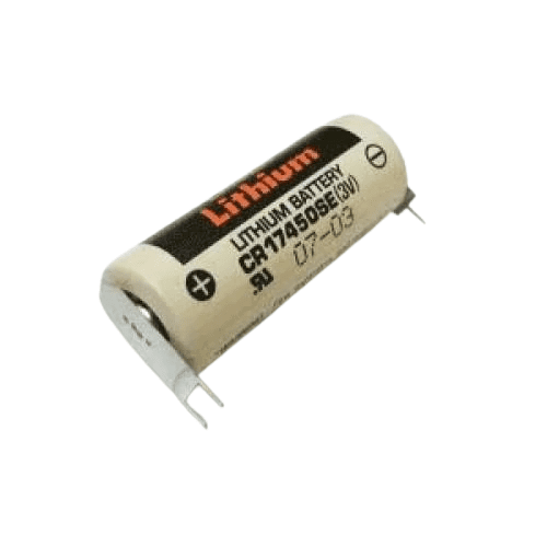 FDK CR17450SE-FT1 Battery with 2 pins positive, one pin negative | BBM Battery