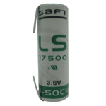 Saft LS17500STS,  LS-17500STS Replacement Battery with solder tabs | BBM Battery