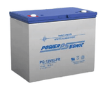 Power-Sonic PG-12V55FR Battery, Long Life 12V/55AH with Inset Posts | BBM Battery