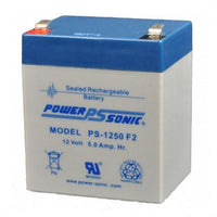 Power-Sonic PS-1250-F2 Sealed Lead Acid Battery | bbmbattery.com
